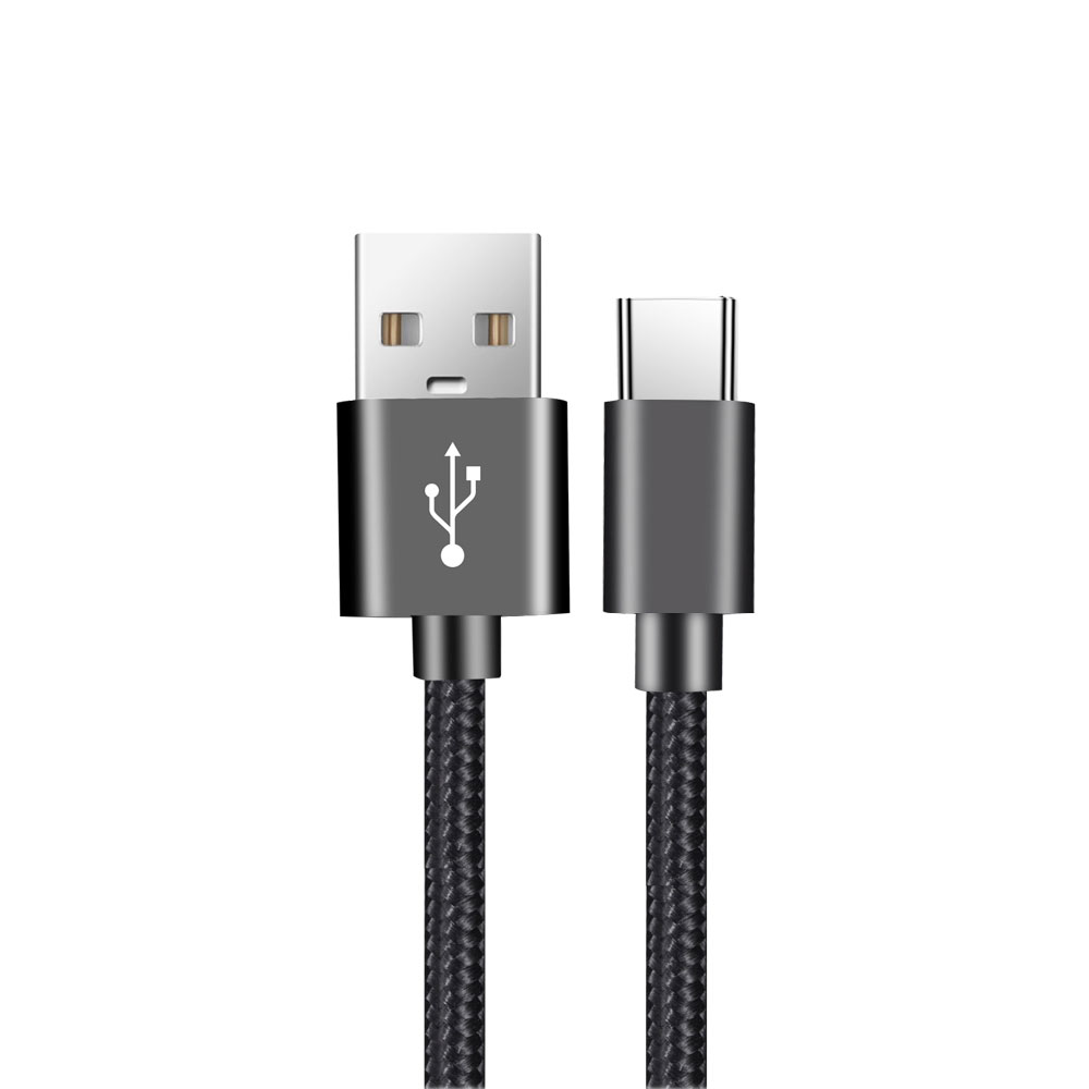 Micro V8/V9 Durable 6FT USB Cable Compatible with Power Station (Black)